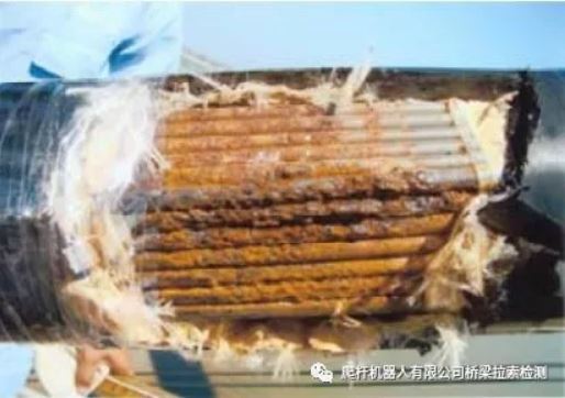 拉索锈蚀