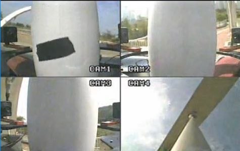 拱桥吊杆病害检测四画面