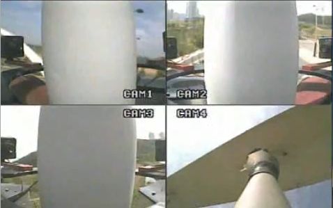 拱桥吊杆检测图像